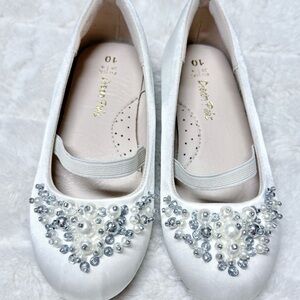 DREAM PAIRS Girls Ballet Flats Flower Shoes Mary Jane Ballerina Flat Dress Shoes